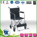 Silla de ruedas plegable portable ligera portable del aluminio del hospital BDWC103 para la venta